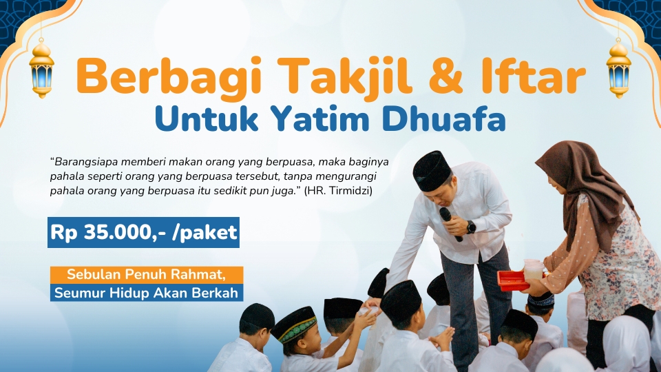 Berbagi Ta'jil dan Ifthar Ramadhan 1446 H